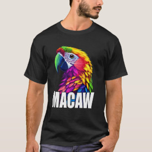 Macaw Colourful Rainforest Bird Lover Men Women Bl T-Shirt