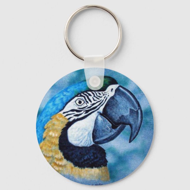 Macaw Key Ring (Front)