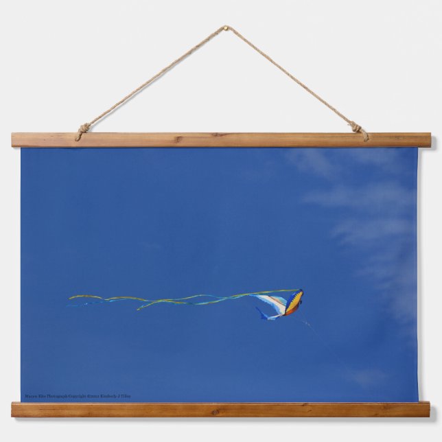 Macaw Kite Hanging Tapestry (Front)