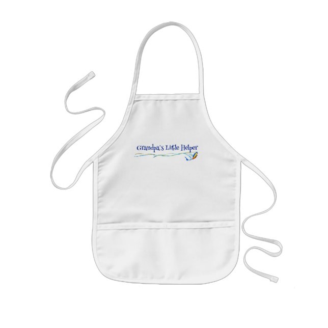 Macaw Kite Kids Apron (Front)