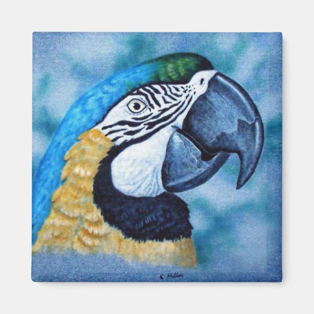 Macaw Magnet (Front)