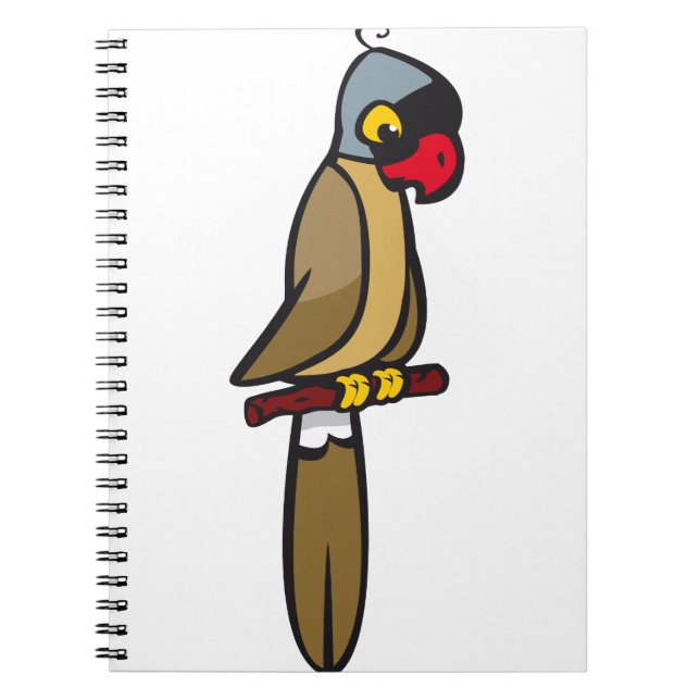 Macaw Parrot 2 Notebook (Front)