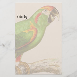 Macaw Parrot Bird Wildlife Animal Stationery