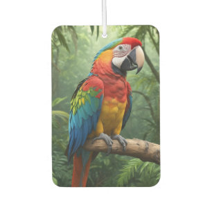 Macaw Parrot Car Air Freshener