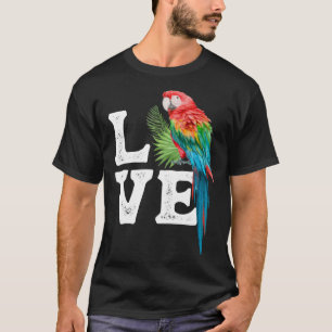 Macaw   Parrot Owner Tee Parrot Artwork