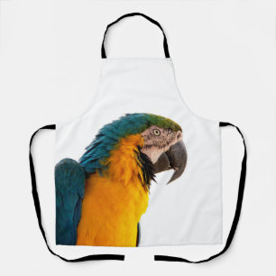 Macaw Parrot Photo Apron