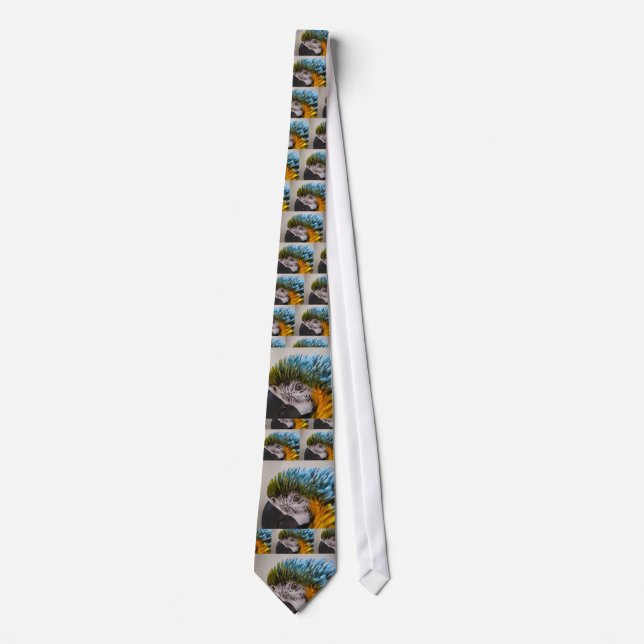 Macaw Parrot - Tie (Front)