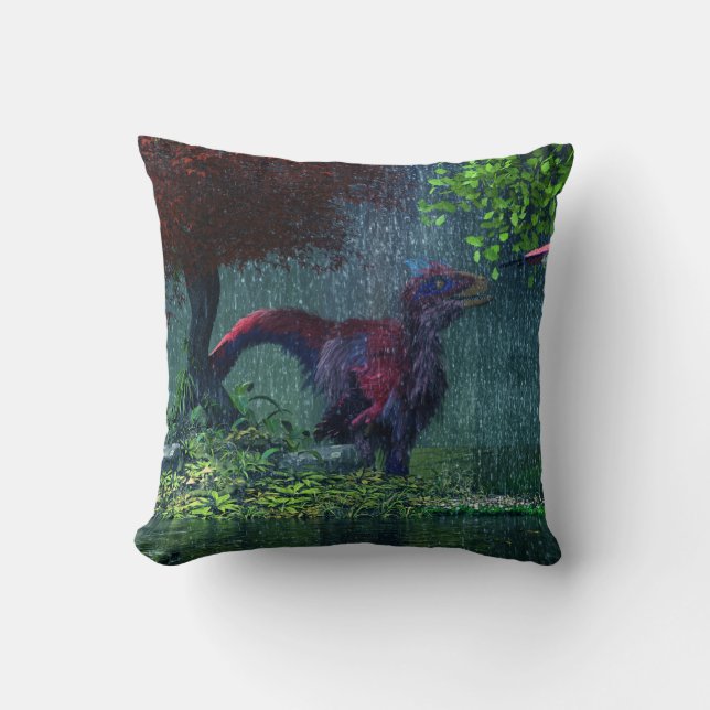 MaCaw Raptor Pillow (Front)