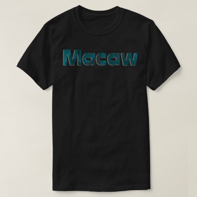 Macaw T-Shirt (Design Front)
