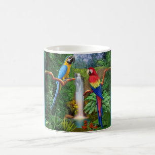 Macaw Tropical Parrots Coffee Mug