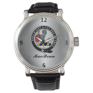 MacBean Clan Badge Personalised Watch