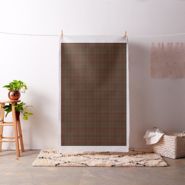MacBean Clan Tartan Plaid Fabric (In Situ)