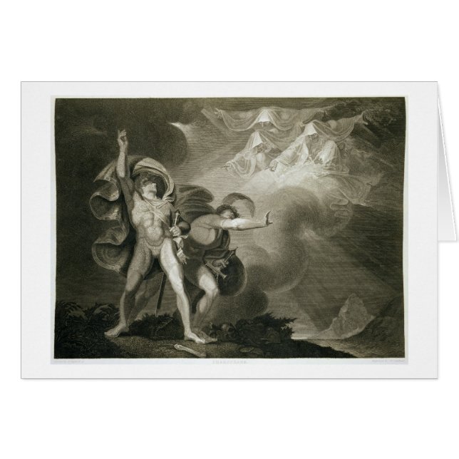 Macbeth, Banquo and the Three Witches on the Heath (Front Horizontal)