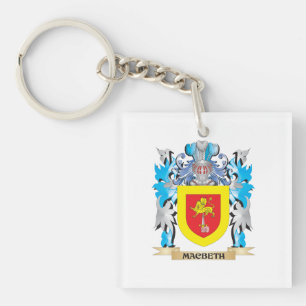 Macbeth Coat of Arms - Family Crest Key Ring