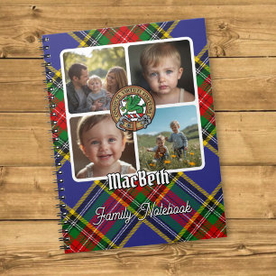 MacBeth Family Photo Collage Notebook