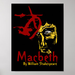 Macbeth Poster Shakespeare Festival Theatre Arts