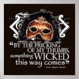 Macbeth Quote Poster