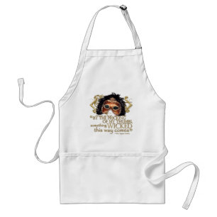 Macbeth "Something Wicked" Quote (Gold Version) Standard Apron