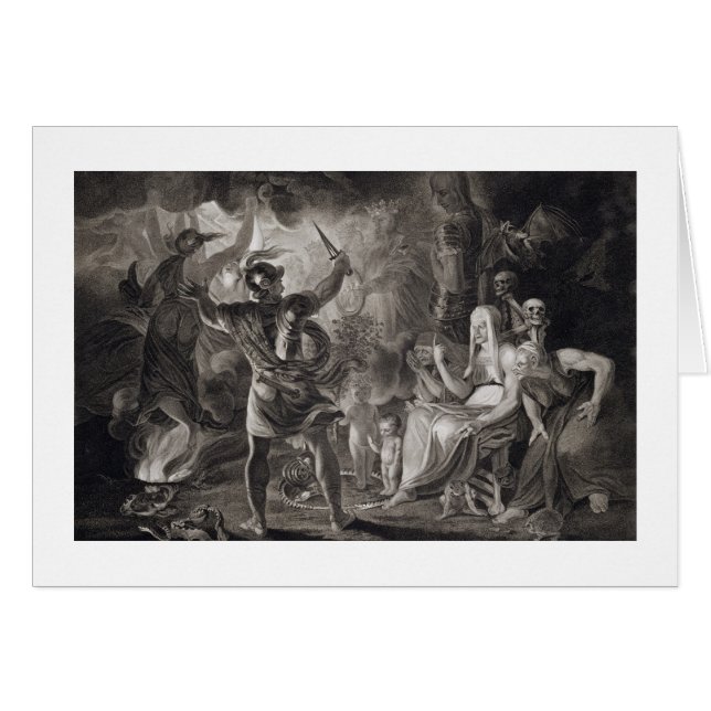 Macbeth, the Three Witches and Hecate in Act IV, S (Front Horizontal)
