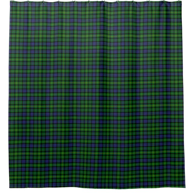 MacBride Tartan Shower Curtain (Front)