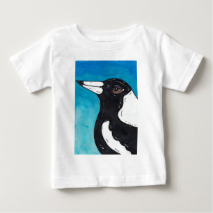 Macca the Magpie Baby T-Shirt