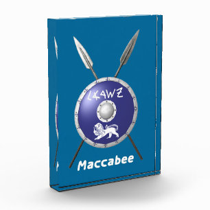 Maccabee Shield And Spears Photo Block