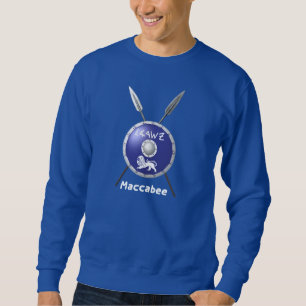Maccabee Shield And Spears Sweatshirt