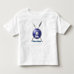 Maccabee Shield And Spears Toddler T-Shirt