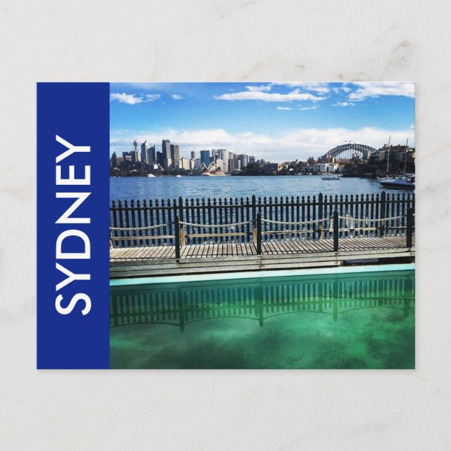 maccallum pool view postcard (Front)