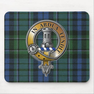 MacCallum Tartan & Badge Mouse Pad