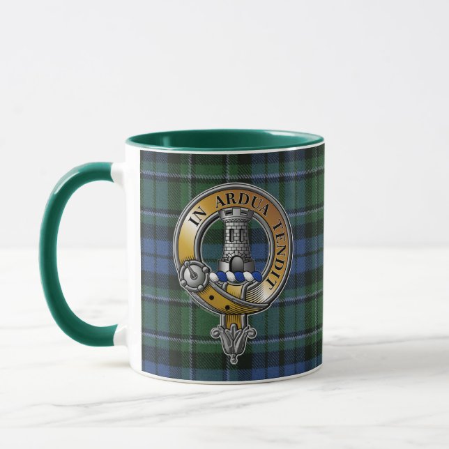 MacCallum Tartan & Badge Mug (Left)