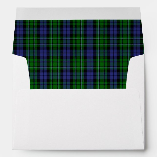 MacCallum Tartan Wedding Envelopes (Back (Bottom))
