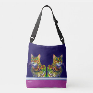MACCHI MIRRORED CROSSBODY BAG