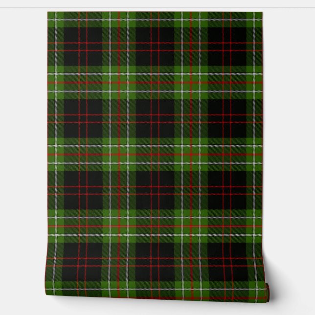 MacDiarmid Tartan Plaid Scottish Clan Wallpaper (Unrolling)
