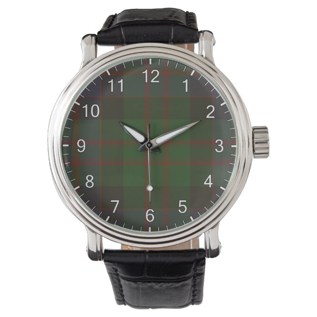 MacDonald Clan Tartan Watch (Front)