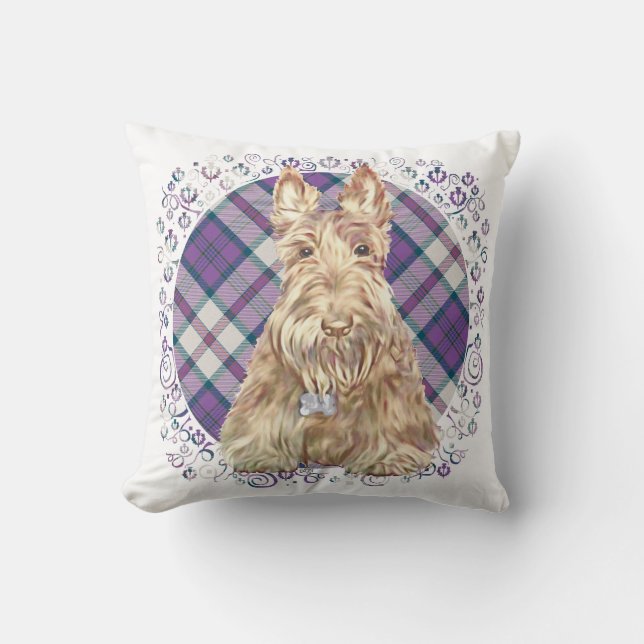 MacDonald of Glencoe Scottie Cushion (Front)