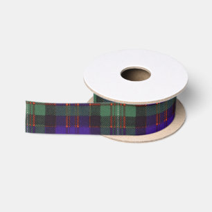 Macdonald of Glengarry clan Plaid Scottish tartan Satin Ribbon