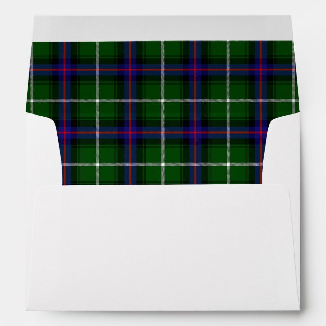 MacDonald Of The Isles Tartan Wedding Envelopes (Back (Bottom))