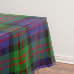 MacDonald Scottish Clan Tartan Plaid Pattern Tablecloth