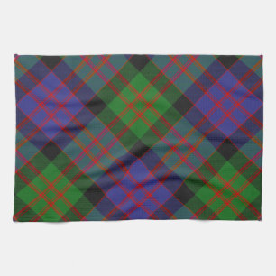 MacDonald Scottish Clan Tartan Plaid Pattern Tea Towel