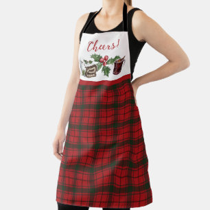 MacDonald Sleet Modern Original Tartan Christmas Apron