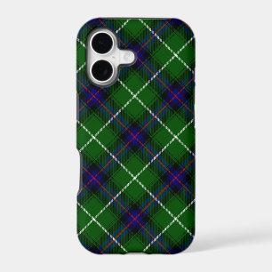 MacDonald tartan green blue plaid