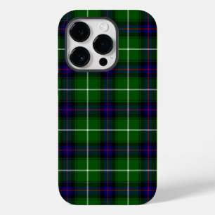 MacDonald tartan green blue plaid Case-Mate iPhone 14 Pro Case