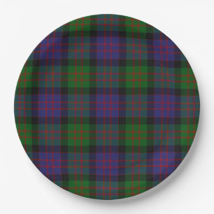 MacDonald Tartan Paper Plate