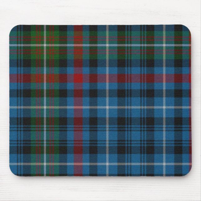 MacDonald Tartan Plaid Mouse Pad (Front)