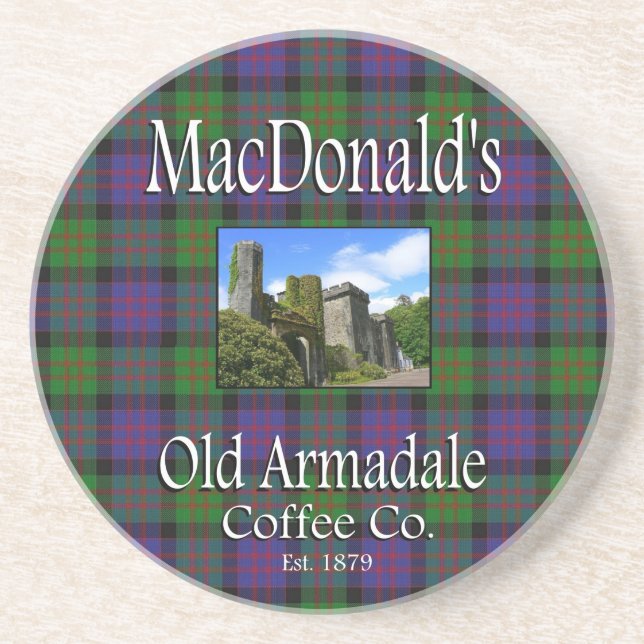 MacDonald's Old Armadale Coffee Co. Coaster (Front)