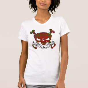 MacDougal Tartan Skull T-Shirt