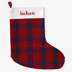 MacDougal Vestiarium Scoticum No 26 Tartan Plaid Large Christmas Stocking