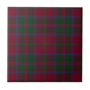MacDougall Clan Origineux Tartan Plaid Pattern Ceramic Tile