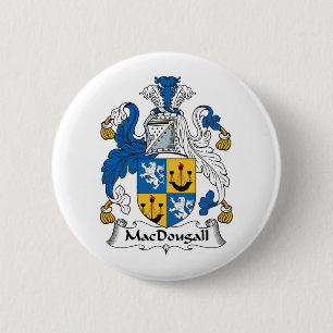 MacDougall Family Crest 6 Cm Round Badge